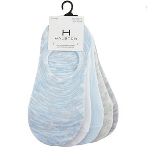 Halston Cotton Sneaker Liners 5- pack